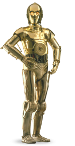 c3po_detail Star Wars droid C-3P0